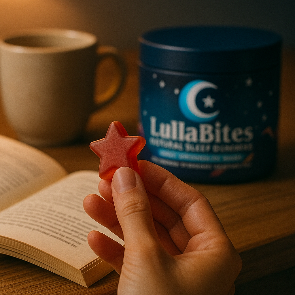 🌙 LullaBites “Duerme natural, despierta feliz. (30 Gomitas)