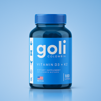 Goli Vital D3+K2 💊 Energía, defensas y bienestar cada día 🌞