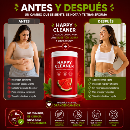 🍉 Happy Cleaner -Tu digestión más ligera, cada día.