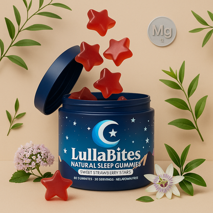 🌙 LullaBites “Duerme natural, despierta feliz. (30 Gomitas)