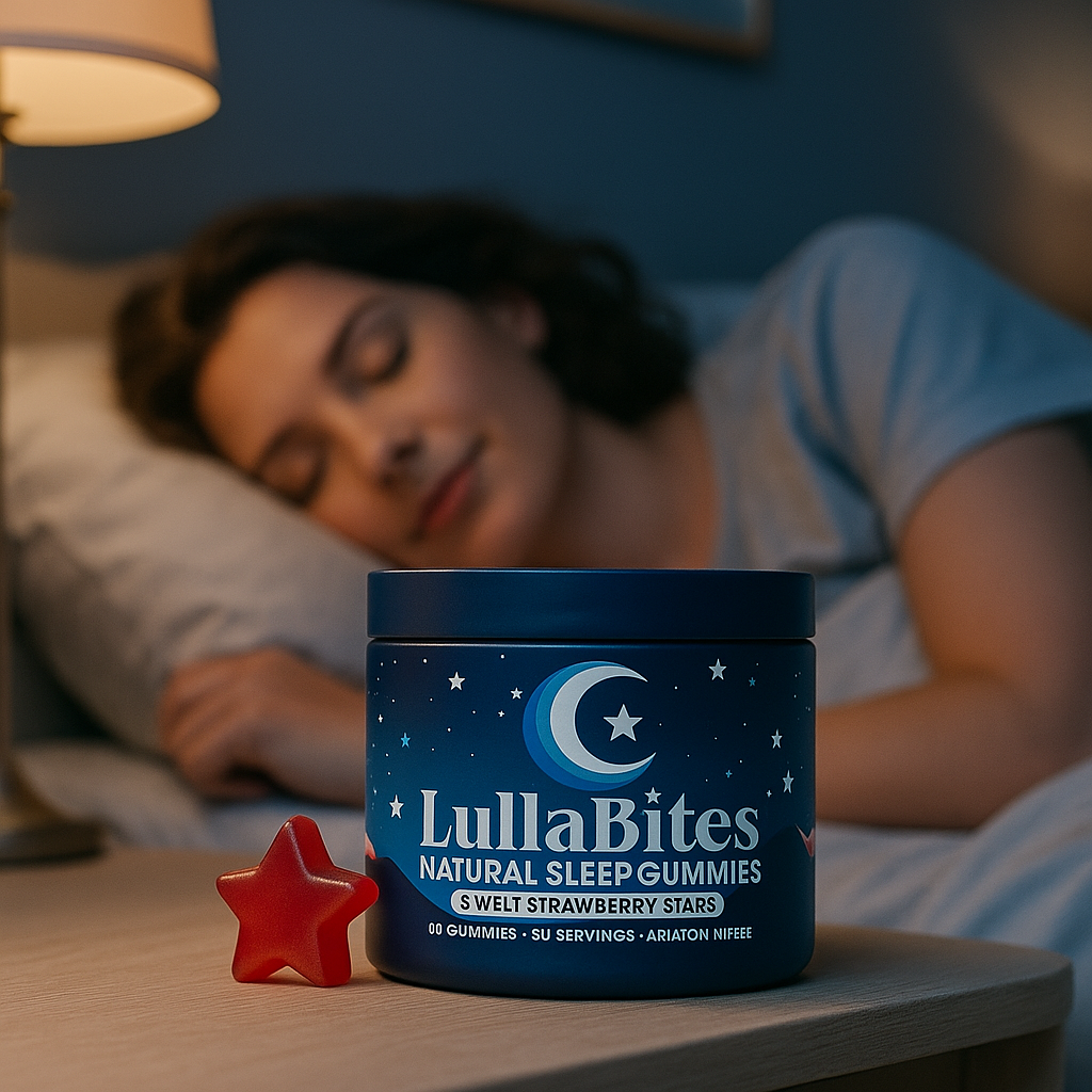 🌙 LullaBites “Duerme natural, despierta feliz. (30 Gomitas)